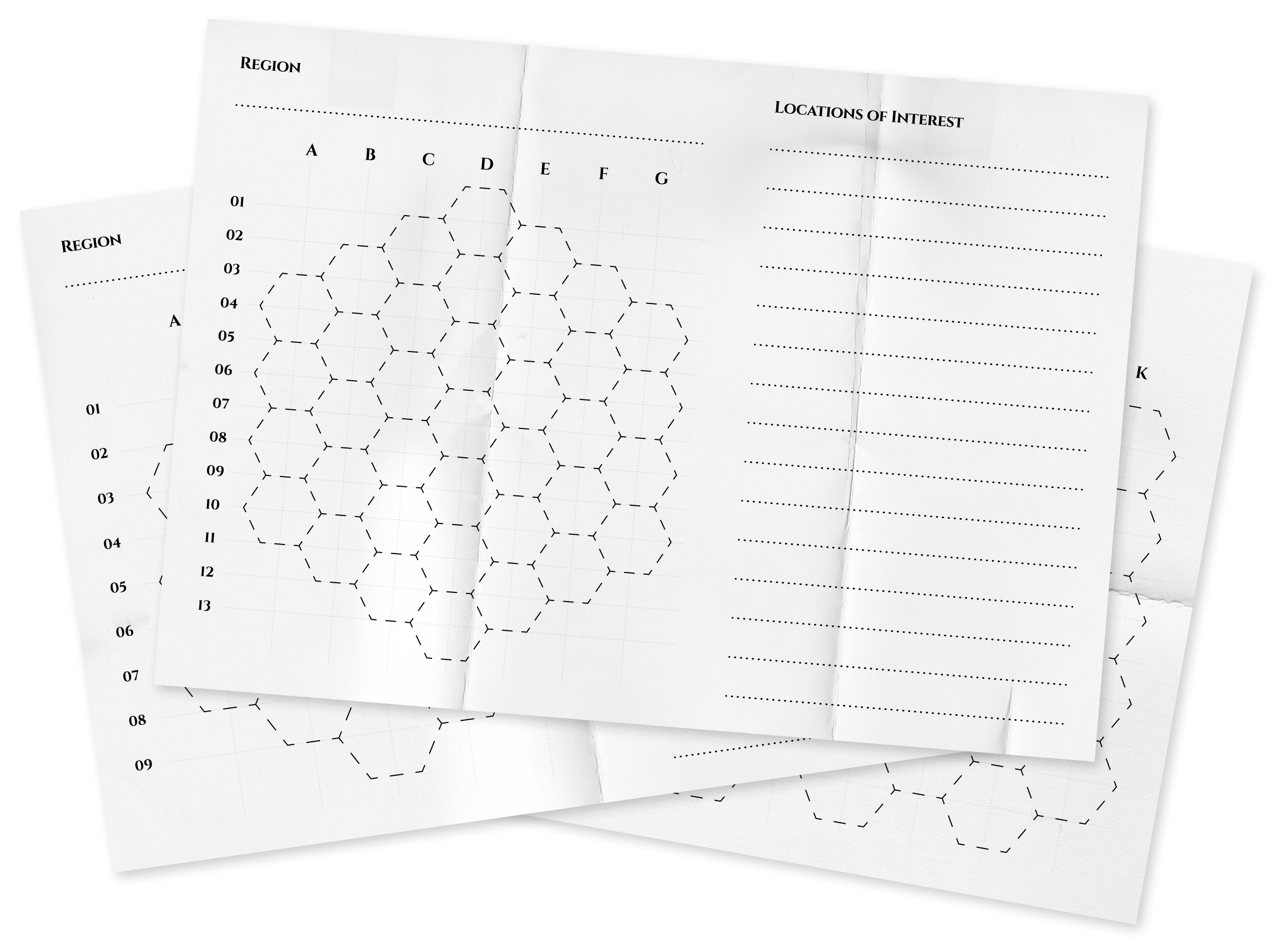 Hex Paper Graph Paper Printable