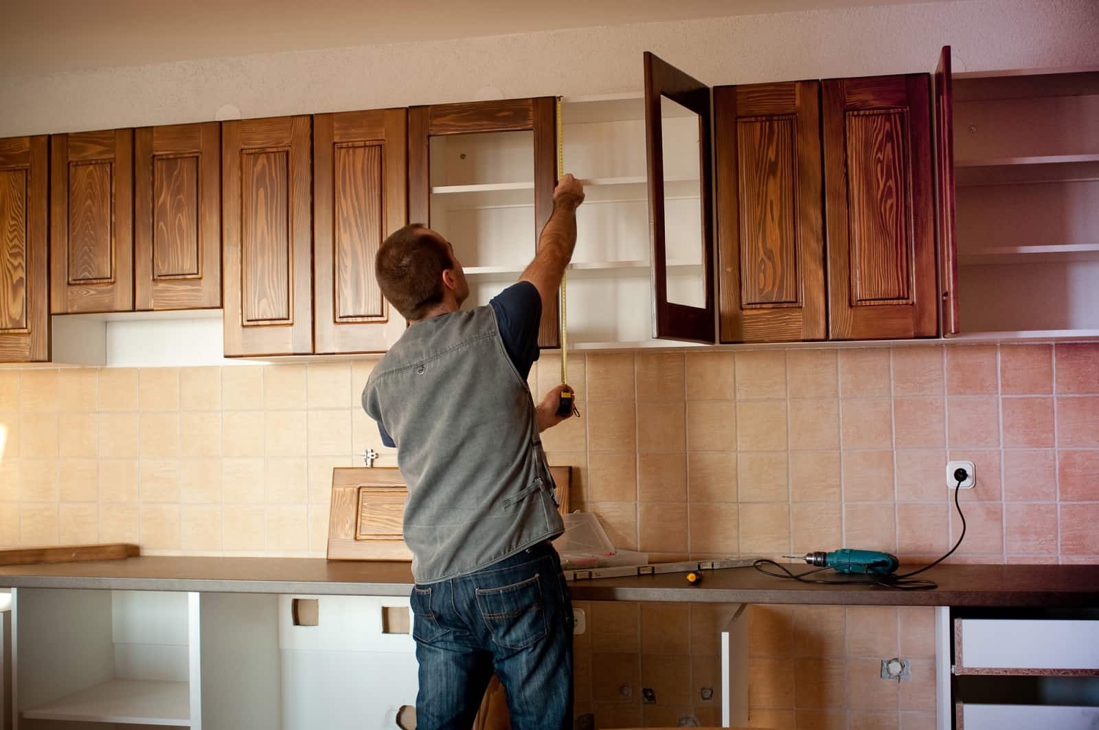 Measuring Kitchen With Graph Paper