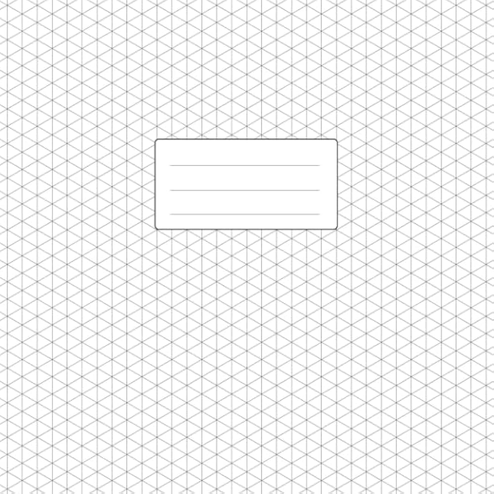 Isometric Graph Paper Notebook 8 5x8 5 Inches Square Pad 110 Pages Subtle Light Grey Grid 1 4 Inch Equilateral Triangle Softcover Book For 3D Design Technical Drawing Artwork Isometric Paper Print Amazon se Books Isometric Graph Paper Notebook 8 5x8 5 Inches Square Pad 110 Pages Subtle Light Grey Grid 1 4 Inch Equilateral Triangle Softcover Book For 3D Design Technical Drawing Artwork Isometric Paper Print Amazon se Books