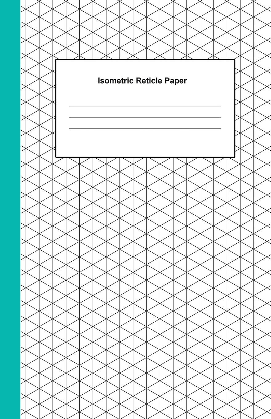 Isometric Triangular Grid Graph Paper 100 Pages Togo Ubuy