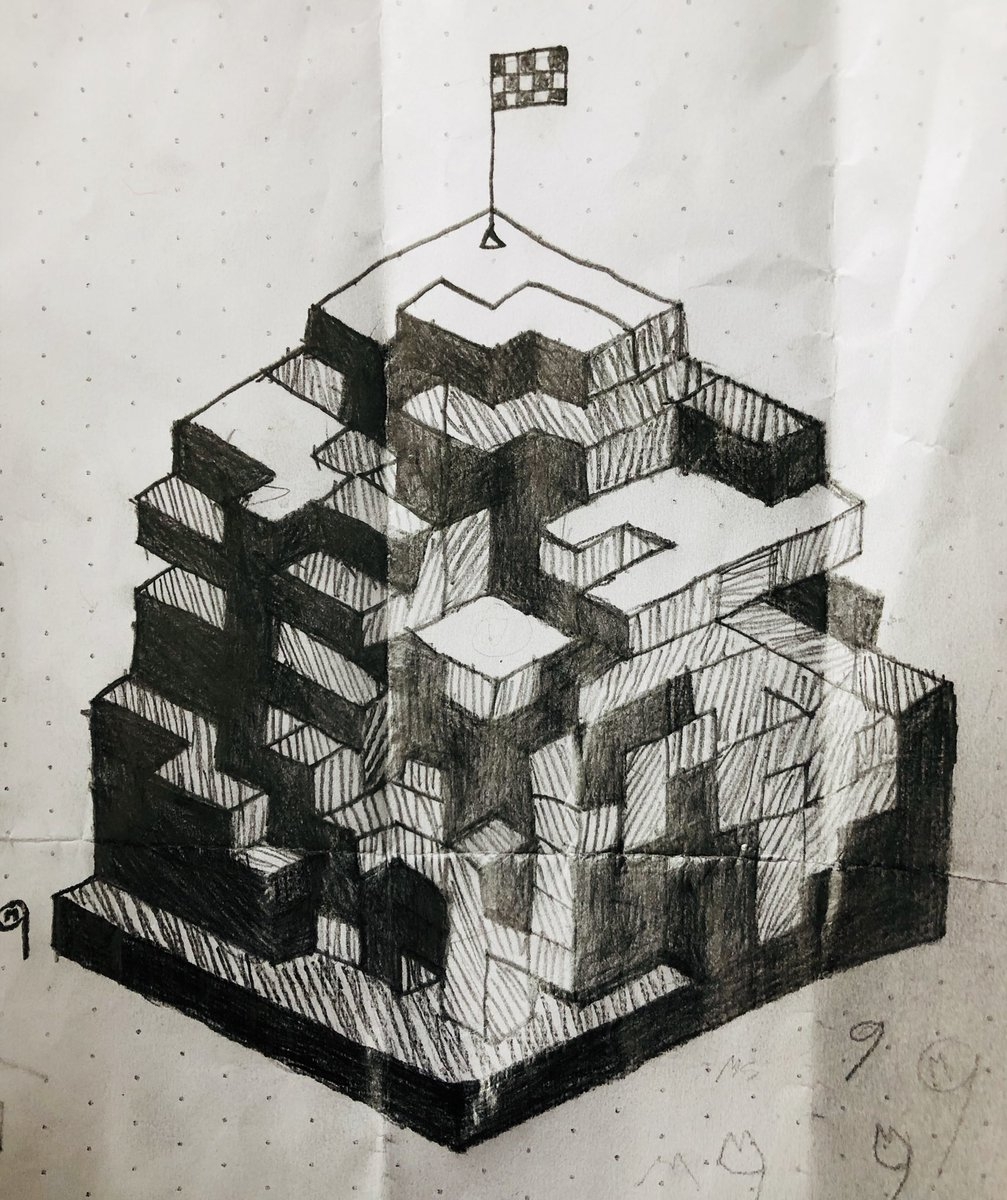 Isometric Graph Paper Art