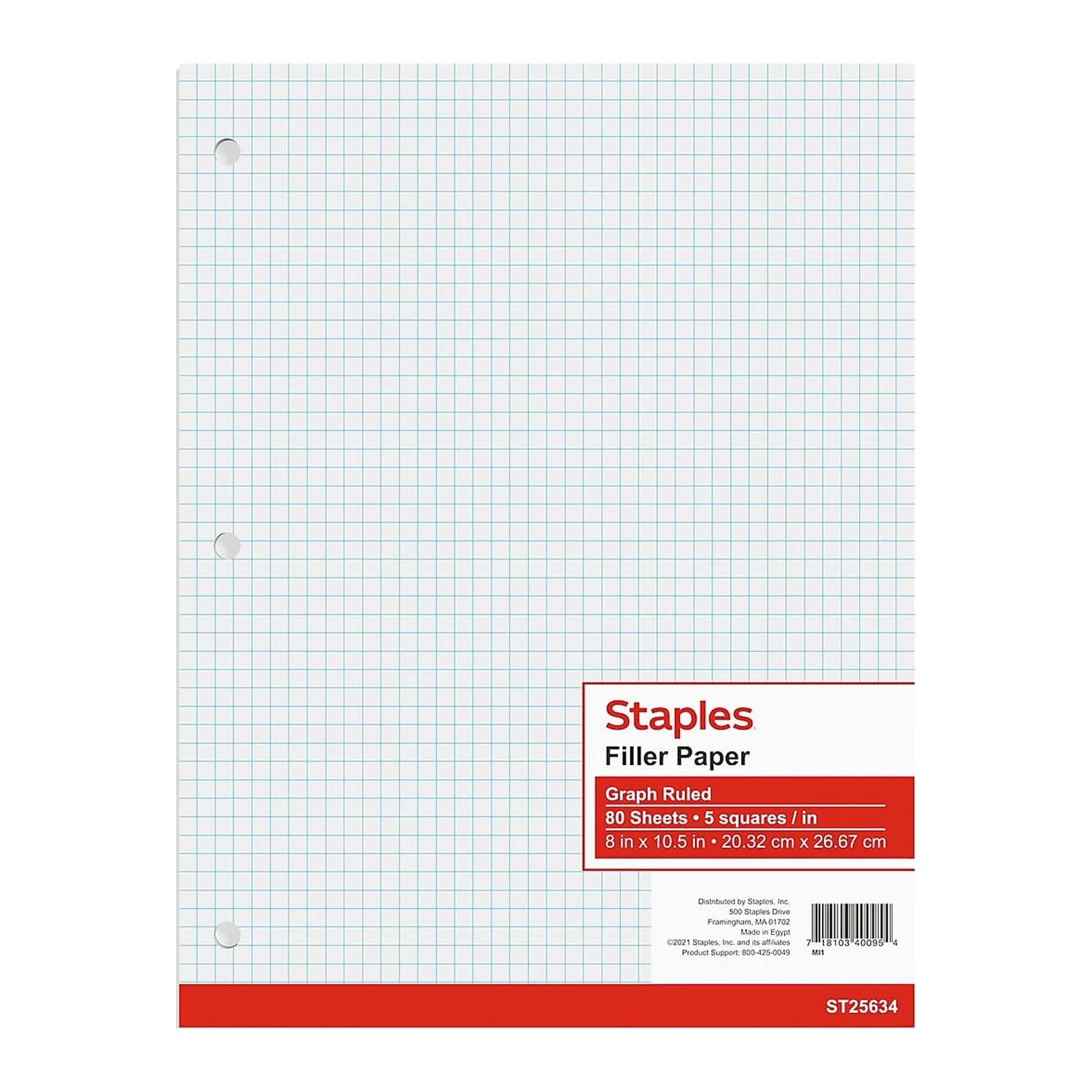 Large Grid Paper Graph Paper Loose Leaf 120 Sheets Binder Paper 8 X 10 5 In 4x4 Quad Ruled Filler Papers Bulk 8 X 10 1 2 For Binder 3 Hole Punched Graphing Pads Loose Leaf Paper