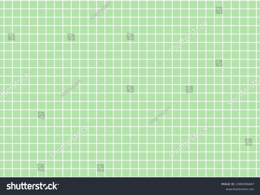 Light Green Grid Pattern Background Stock Illustration 2360356847 Shutterstock