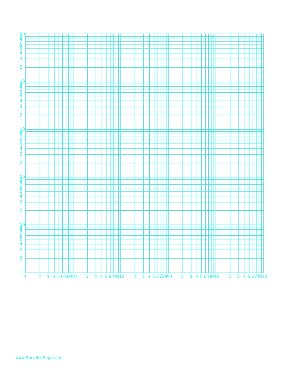 Log Log Paper With Logarithmic Horizontal Axis Five Decades And Logarithmic Vertical Axis Five Decades With Equal Scales On Letter Sized Paper Download Printable PDF Templateroller Log Log Paper With Logarithmic Horizontal Axis Five Decades And Logarithmic Vertical Axis Five Decades With Equal Scales On Letter Sized Paper Download Printable PDF Templateroller