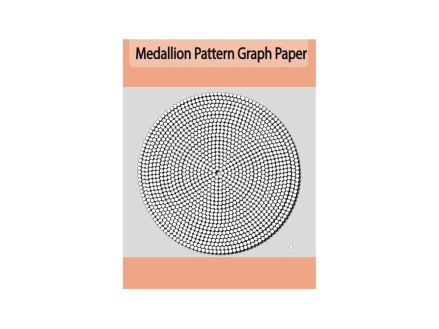 Medallion Pattern Graph Paper Seed Bead Diana Amazon Books