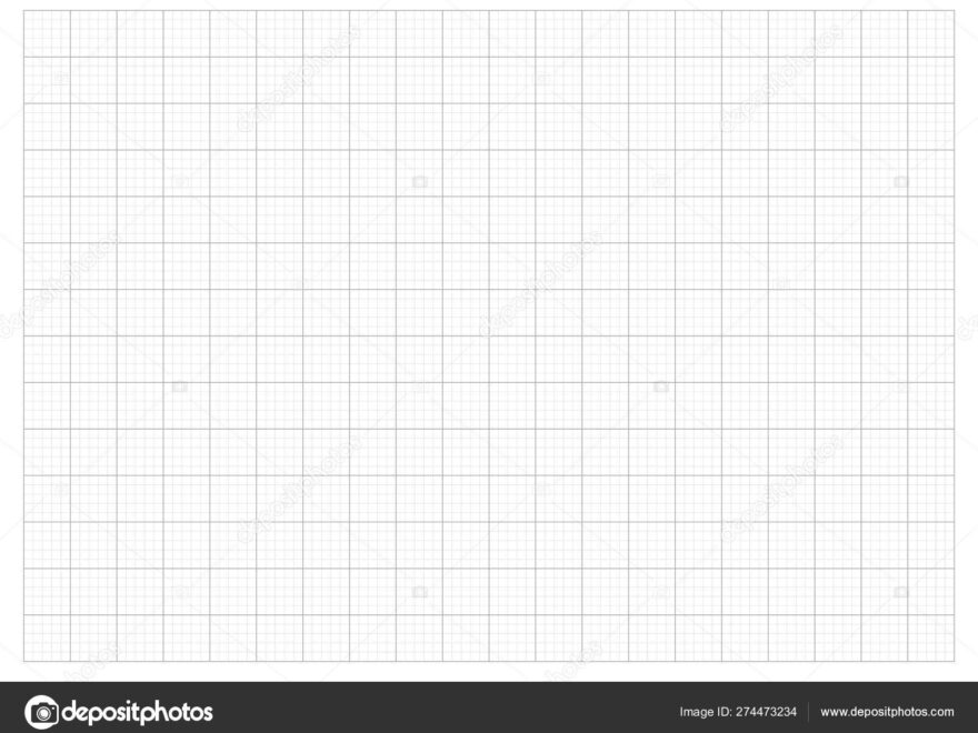 Monochrome Grid Paper Grid Graph Scale Vector Illustration Stock Vector By attaphongw 274473234