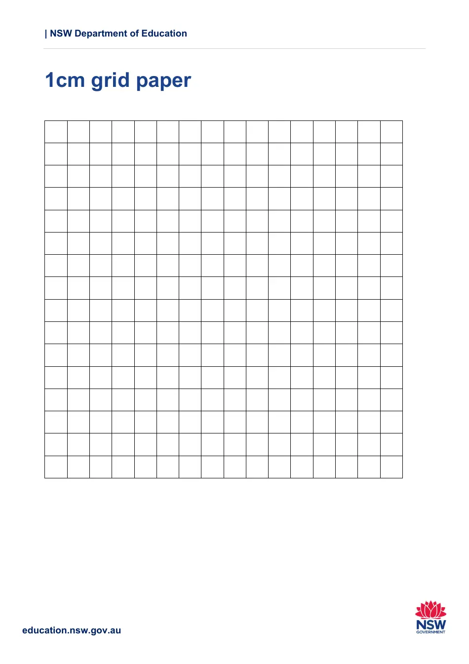 New South Wales Australia 1cm Grid Paper Fill Out Sign Online And Download PDF Templateroller