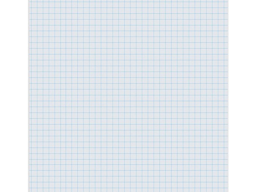 Pacon Graphing Paper White 1 4 Quadrille Ruled 8 1 2 X 11 500 Sheets Per Pack 2 Packs Walmart