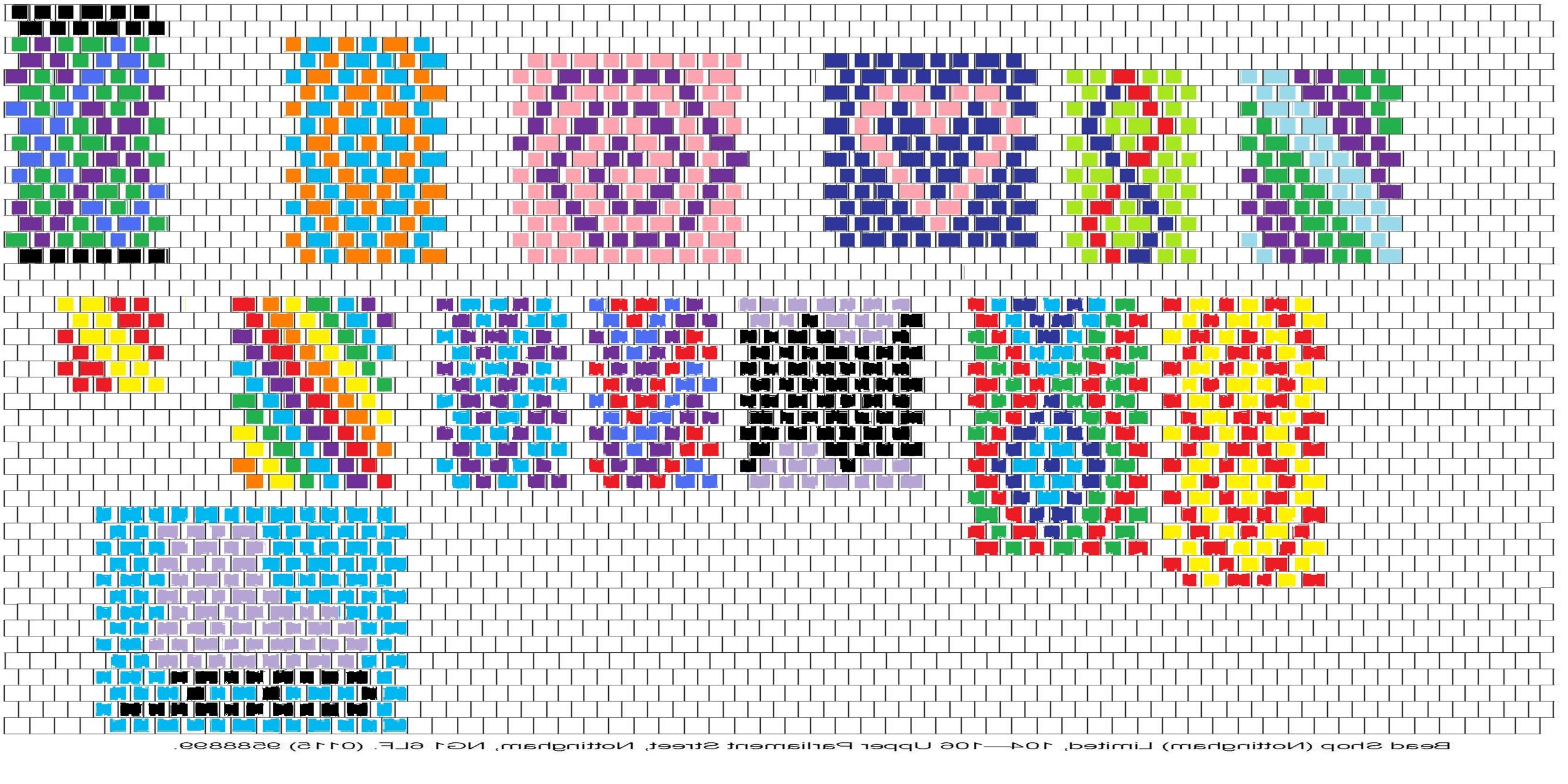Peyote Stitch Graph Paper 9
