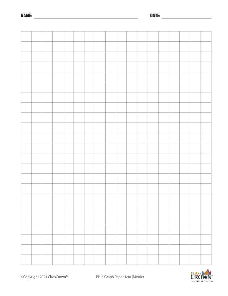 Plain Graph Paper Printables For Teachers bundle Pack Etsy