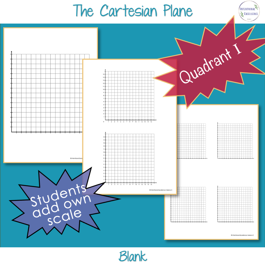 Plotting Coordinates Cartesian Plane BLANK Grids 1 And 4 Quadrant Graphs Australian Teachers Marketplace Plotting Coordinates Cartesian Plane BLANK Grids 1 And 4 Quadrant Graphs Australian Teachers Marketplace