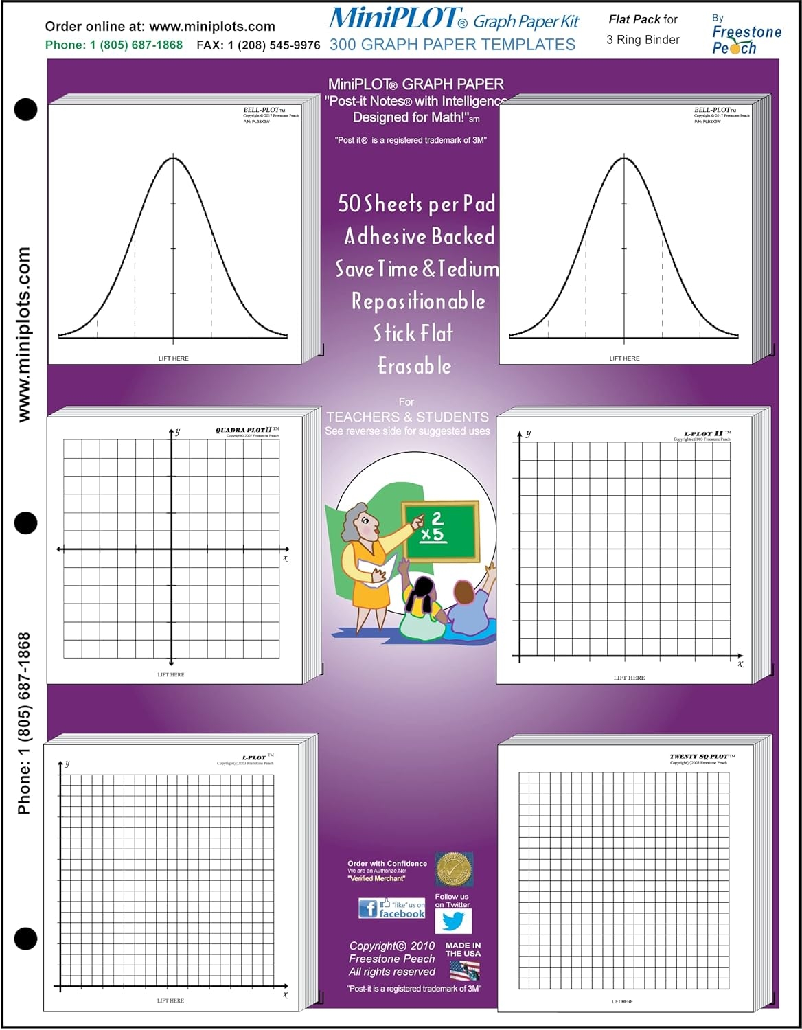 Polar Graph Stamp Aazon co IniPLOT Graph Paper Kit 2 Noral Curves ap 4 XY Axis Tracing Paper Pad 8 5 X 11