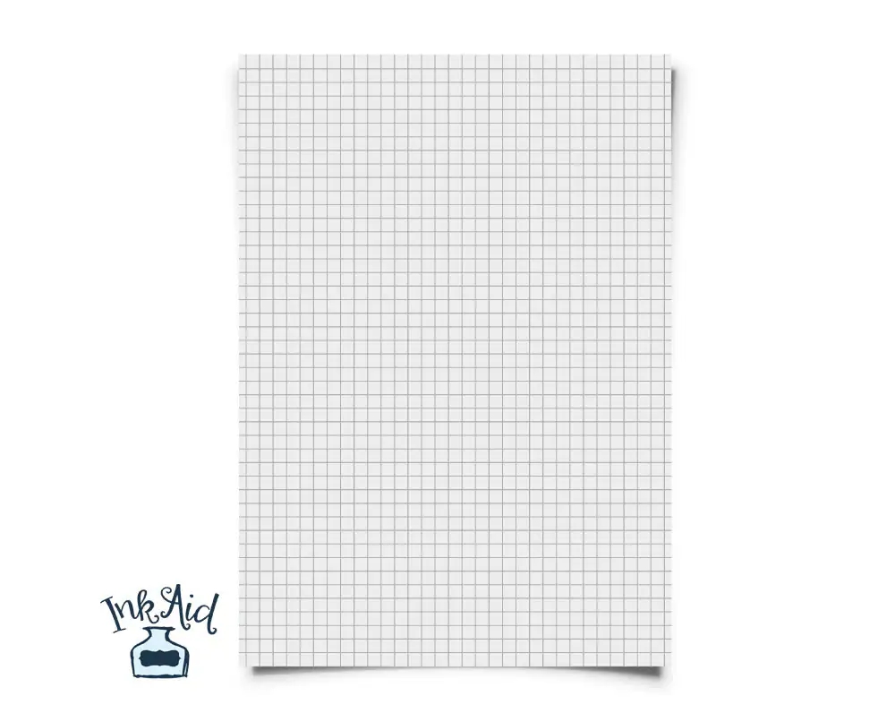 Print Your Own GRAPH Grid Paper 1 4 Inch Squares PDF Format Blue Gray Black Red Turn Any Printer Paper Into Grid Paper Etsy