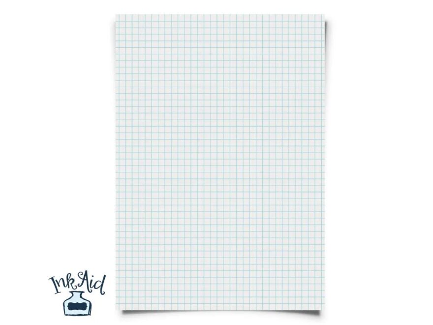 Print Your Own GRAPH Grid Paper 1 4 Inch Squares PDF Format Blue Gray Black Red Turn Any Printer Paper Into Grid Paper Etsy