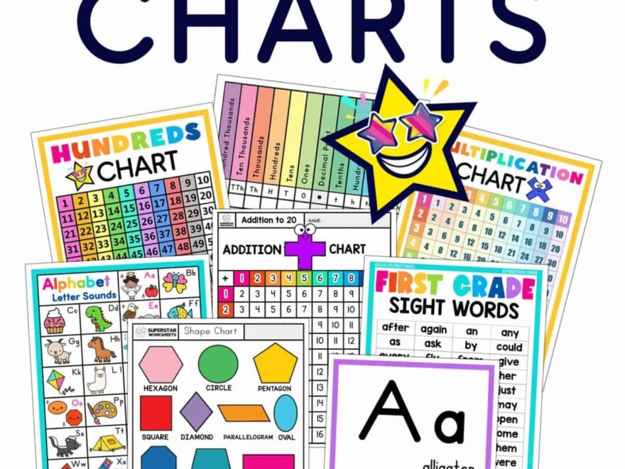 Printable Charts Superstar Worksheets