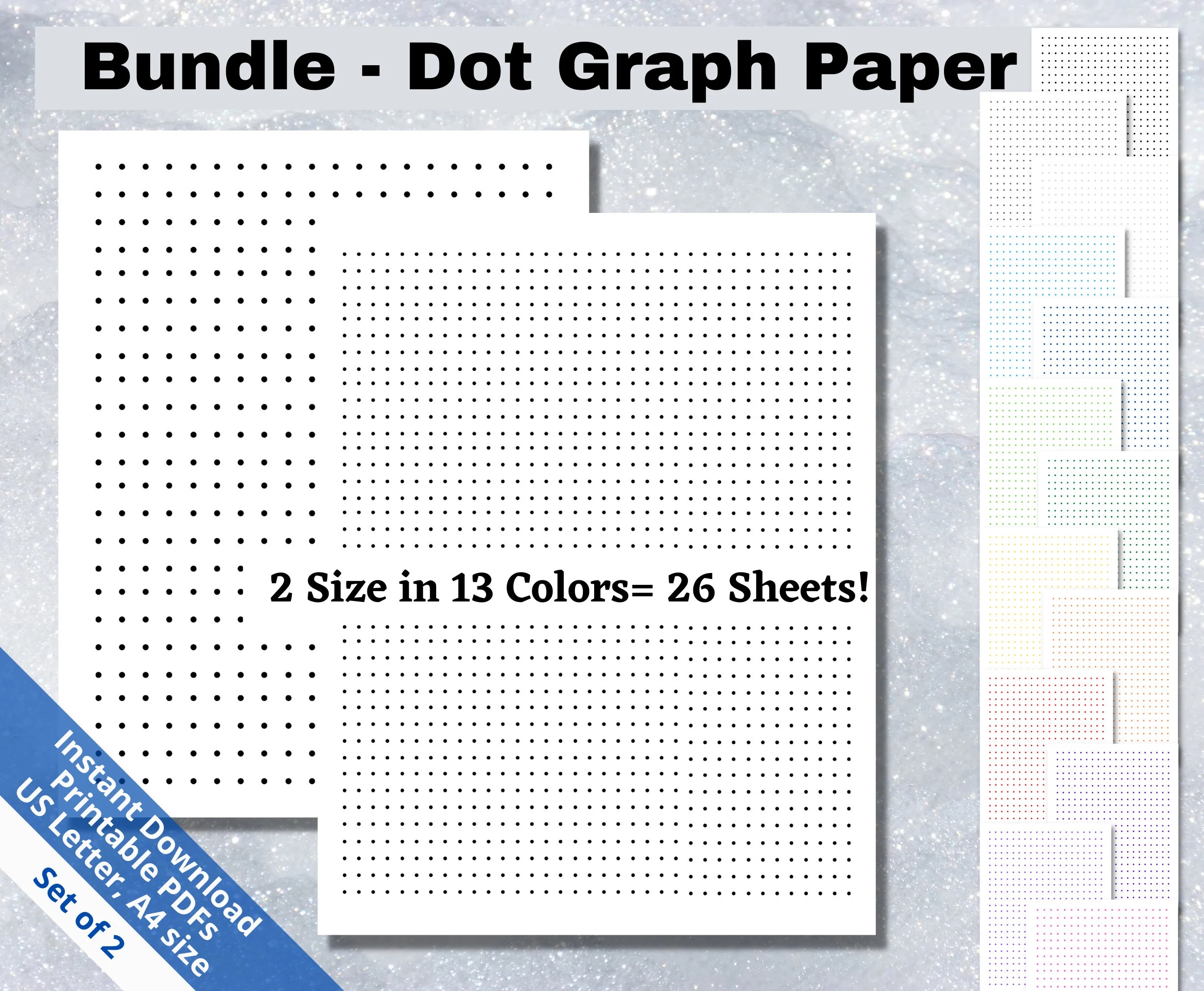 Printable Dot Graph Paper PDF Bundle Dot Grid Paper Digital Dot Graph Journal Dot Graph Pape Color Dot Graphing Paper Template SB039 Etsy Printable Dot Graph Paper PDF Bundle Dot Grid Paper Digital Dot Graph Journal Dot Graph Pape Color Dot Graphing Paper Template SB039 Etsy