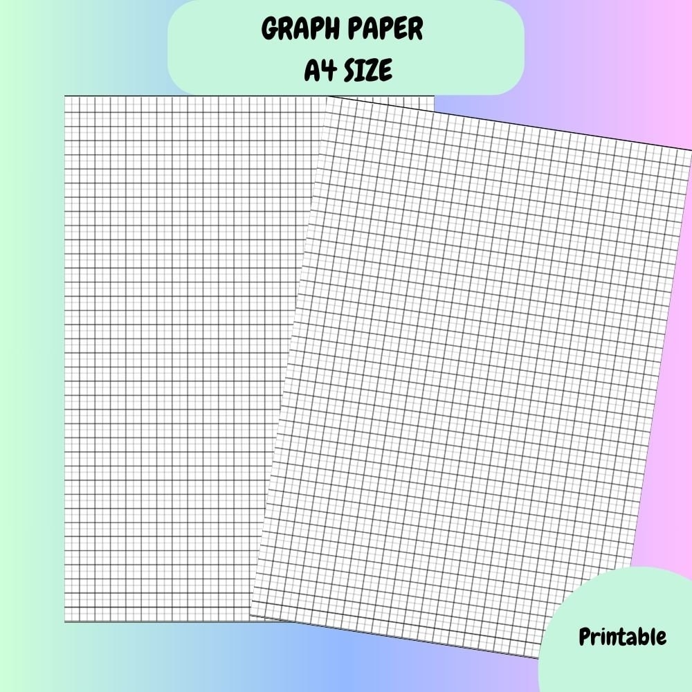 Printable Graph Paper 1 Cm Grid A4 size Up2dateskills Worksheets Library