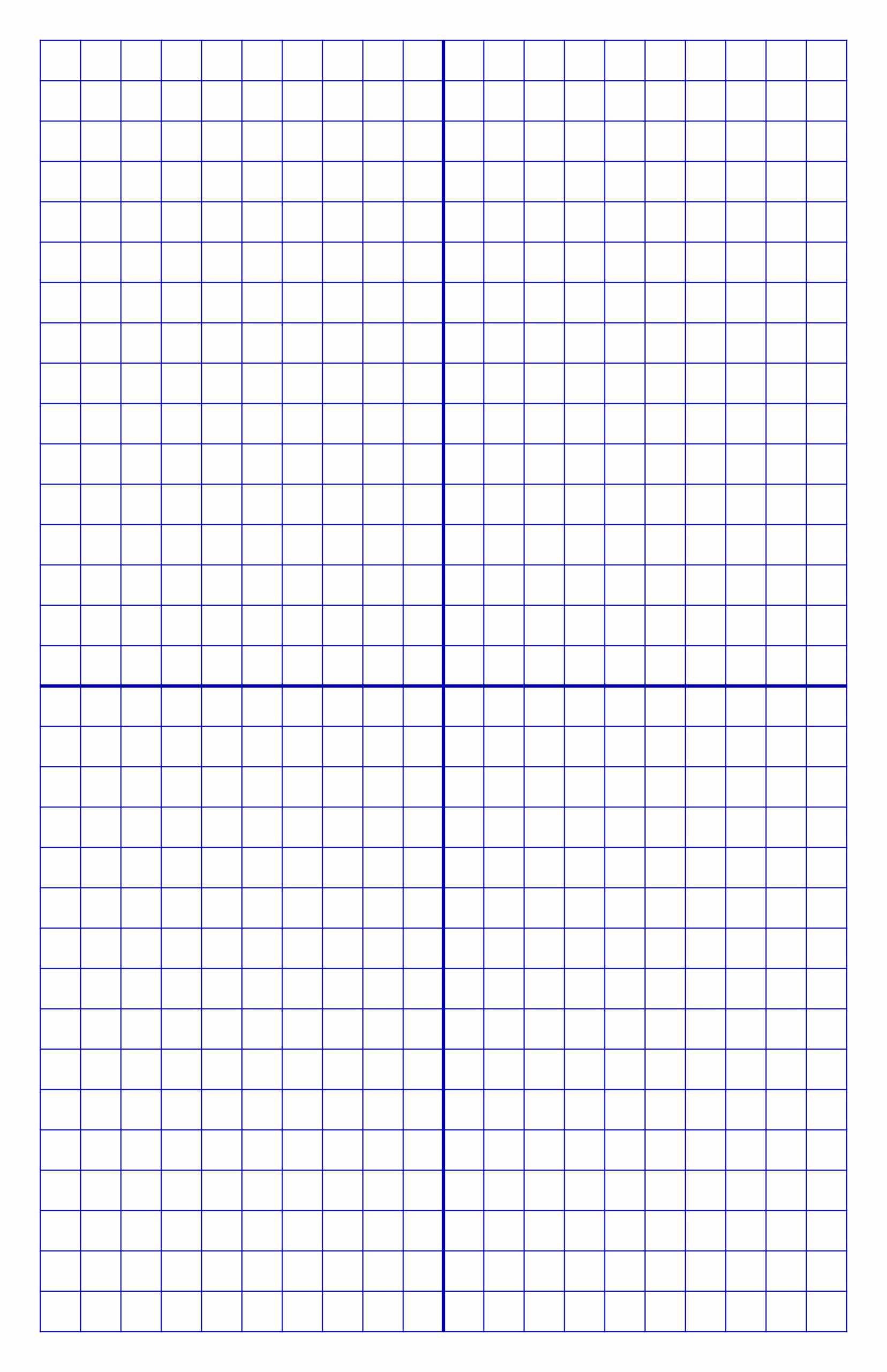 Blank Printable Graph Paper