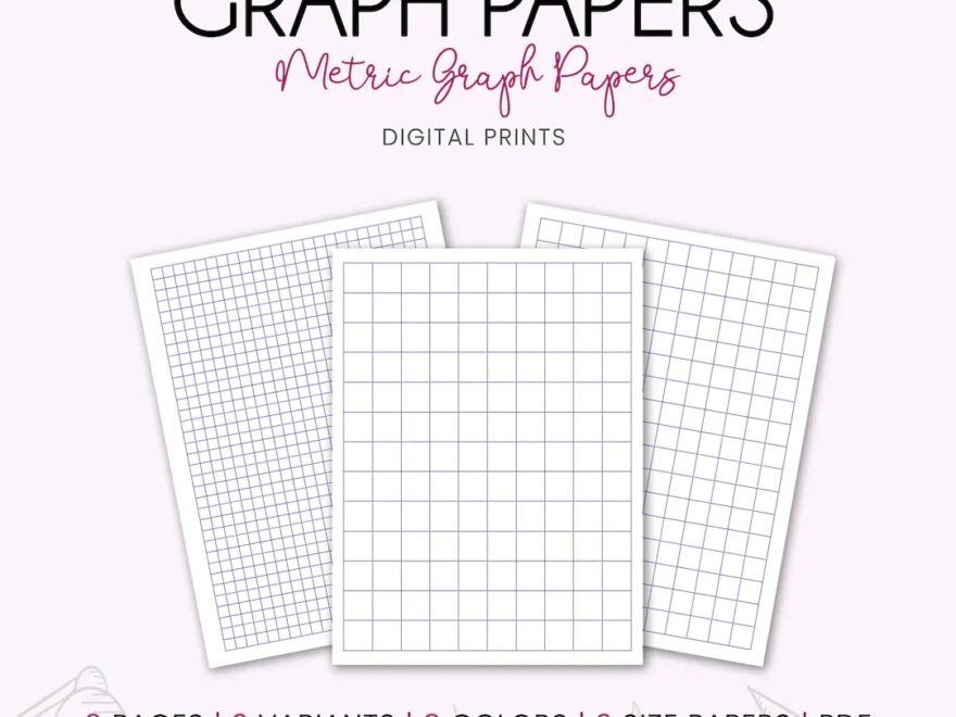Printable Graph Paper Metric Graph Papers Digital Graph Pages Printable Grid Note Papers Wide Ruled College Ruled Grid Paper PDF Etsy Denmark