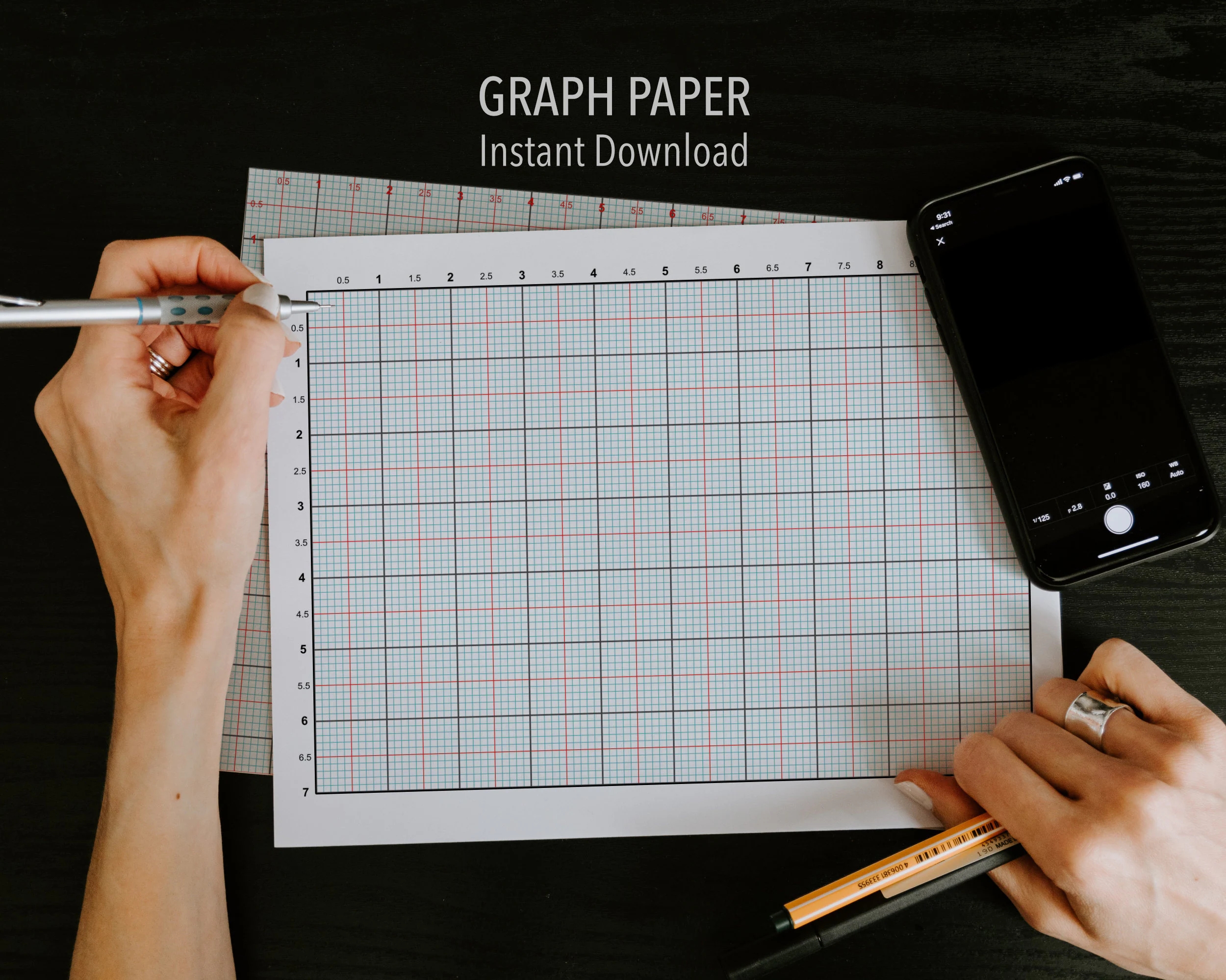 Printable Graph Paper Free For Drawing