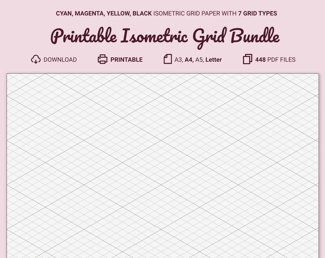 Microsoft Isometric Graph Paper Printable