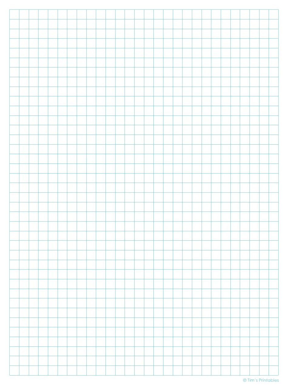 Quarter Inch Graph Paper Template Light Blue Download Printable PDF Templateroller