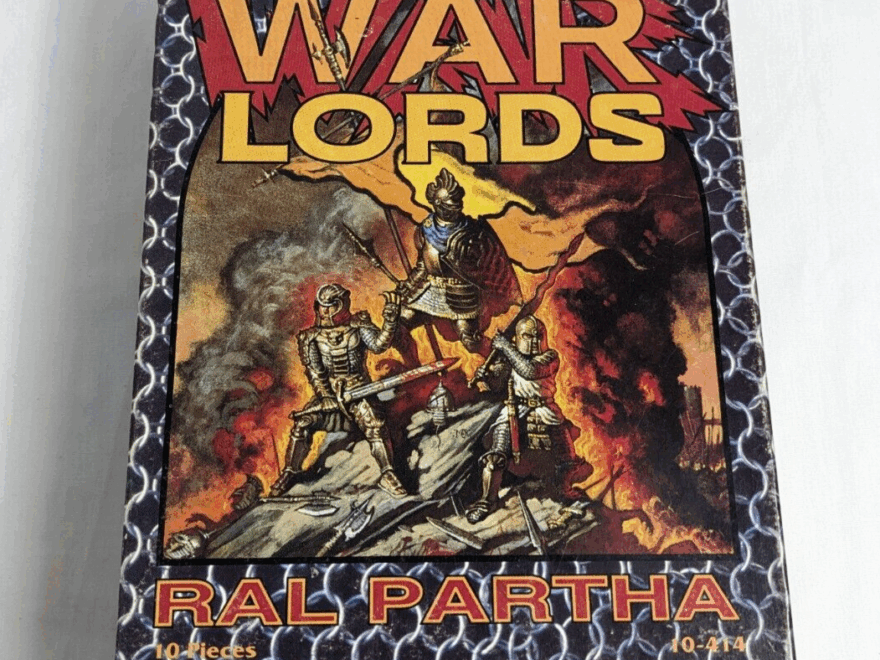 RAL PARTHA Miniature Set Box BOX ONLY WARLORDS 10 414 1980s EBay