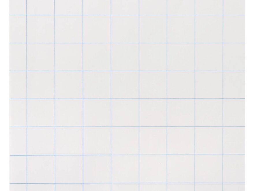 School Smart Double Sided Graph Paper Letter Size 15 Lb 1 Inch Ruled White Pack Of 500