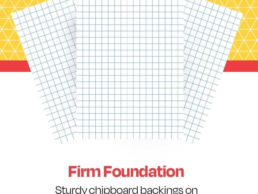 School Smart Graph Paper 15 Lb 1 8 Inch Grids 8 1 2 X 11 Inches
