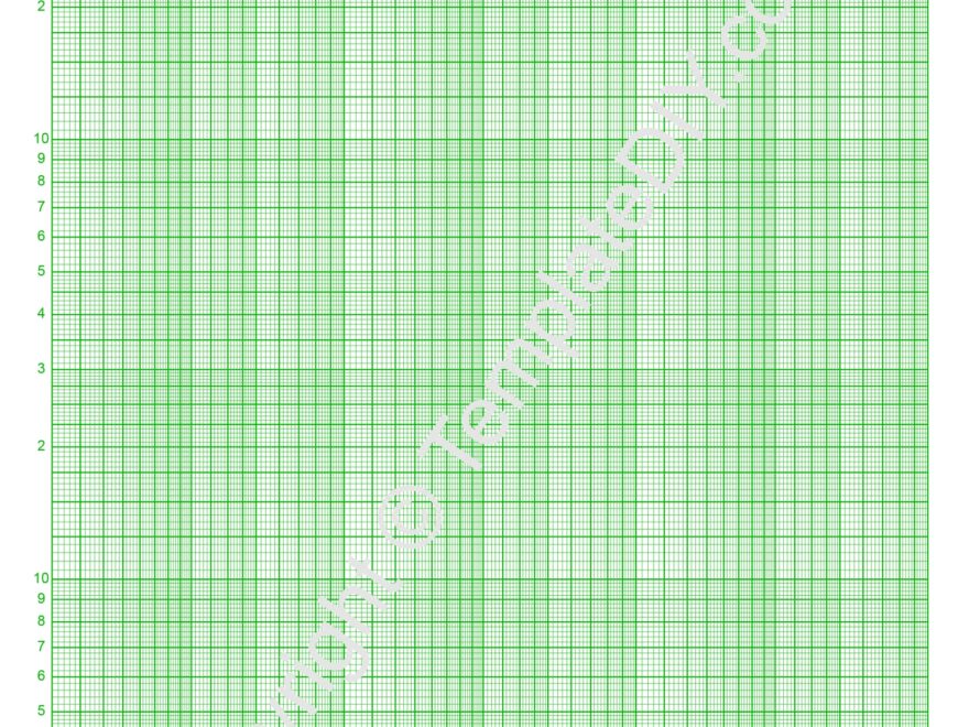 Semi Log Graph Paper Grid Paper Printable Template In PDF