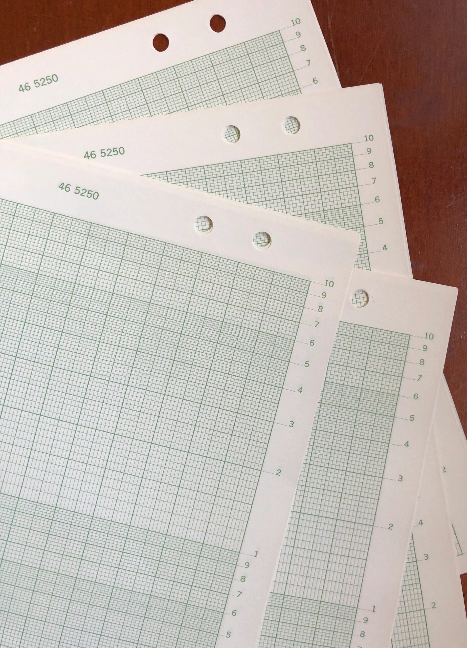 Semi-Log Graph Paper 1 Cycle