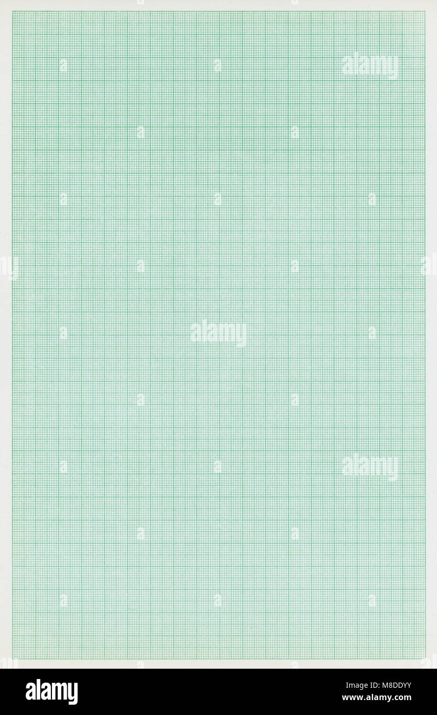 Graph Sheet Green A4 Size