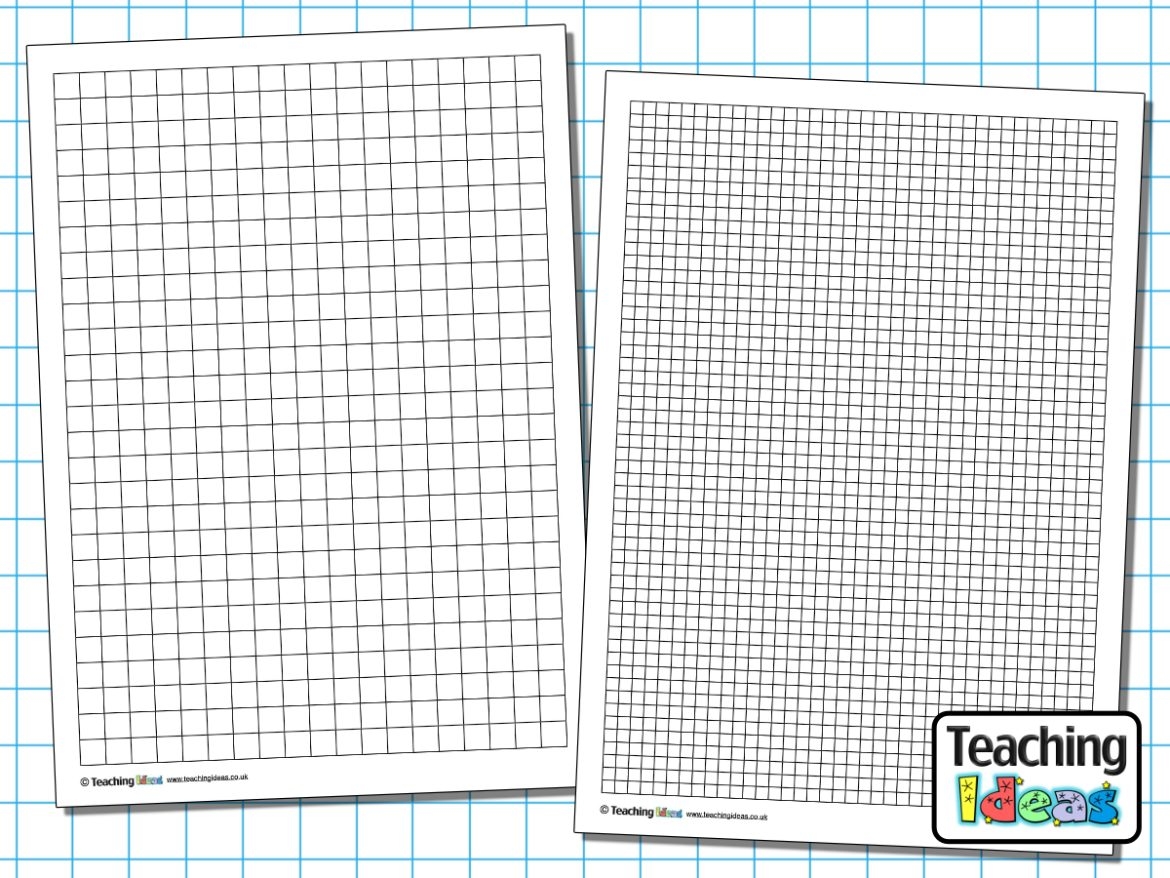 Graph Paper 1cm Squares Printable