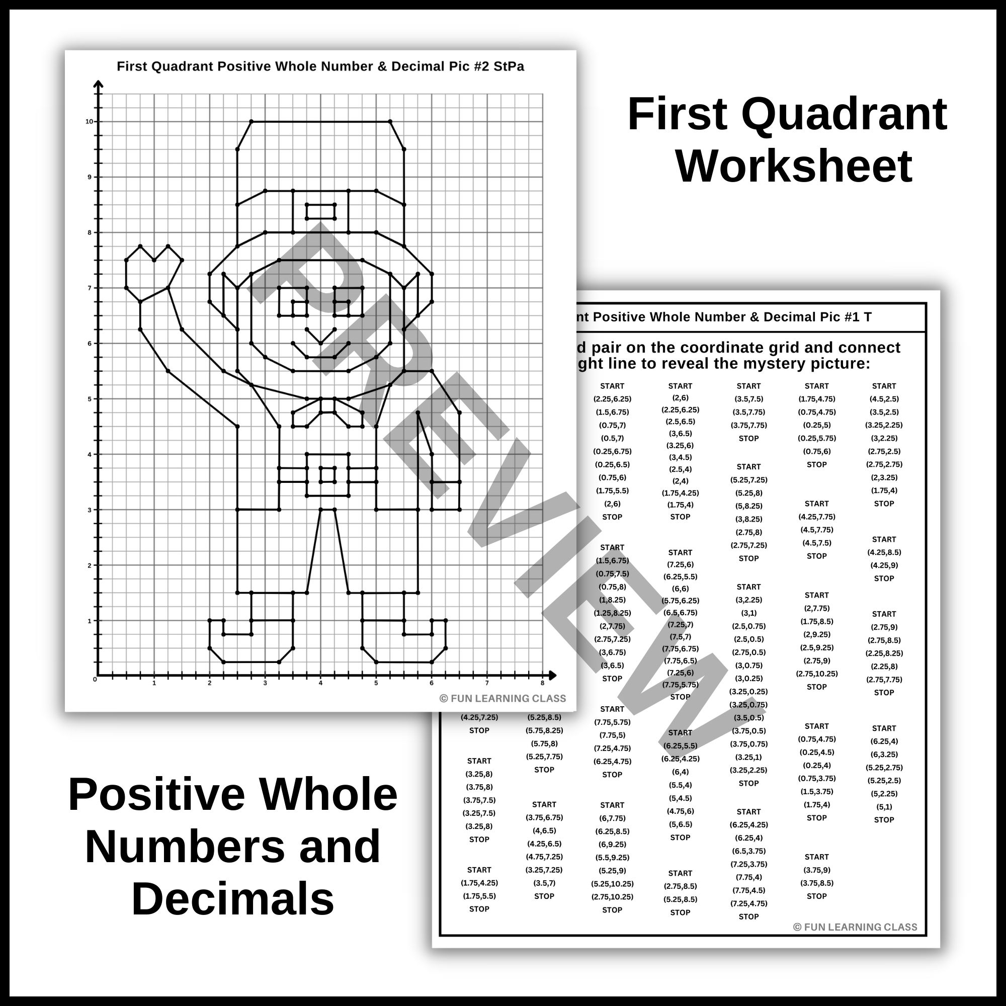 Printable Coordinate Graph Paper Quadrant 1 Printable Coordinate Graph Paper Quadrant 1