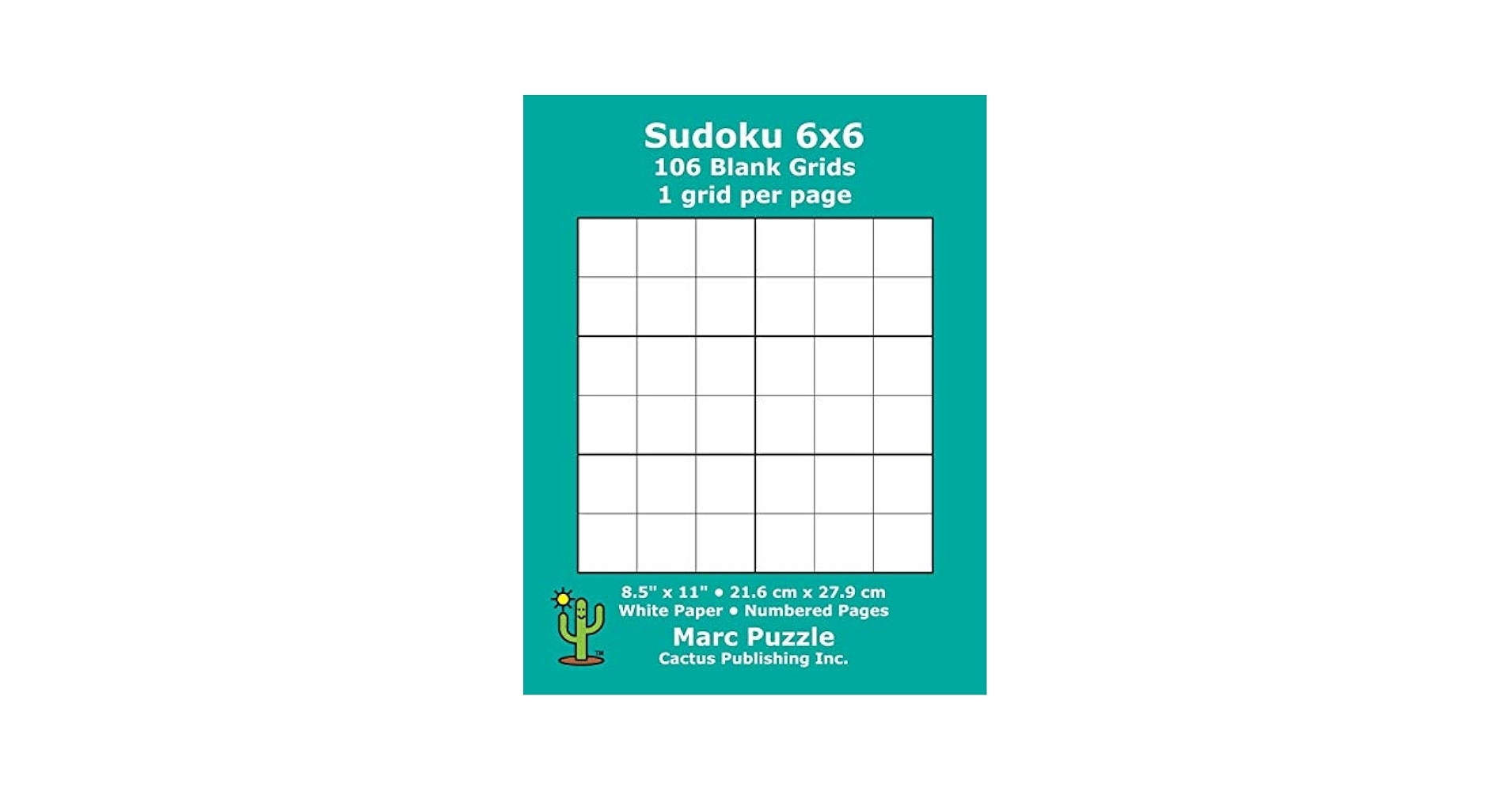 Sudoku 6x6 106 Blank Grids 1 Grid Per Page 8 5 X 11 216 X 279 Mm White Paper Page Numbers Number Place Su Doku Nanpure 6 X 6 Puzzle Template Boards Sudoku 6x6 106 Blank Grids 1 Grid Per Page 8 5 X 11 216 X 279 Mm White Paper Page Numbers Number Place Su Doku Nanpure 6 X 6 Puzzle Template Boards