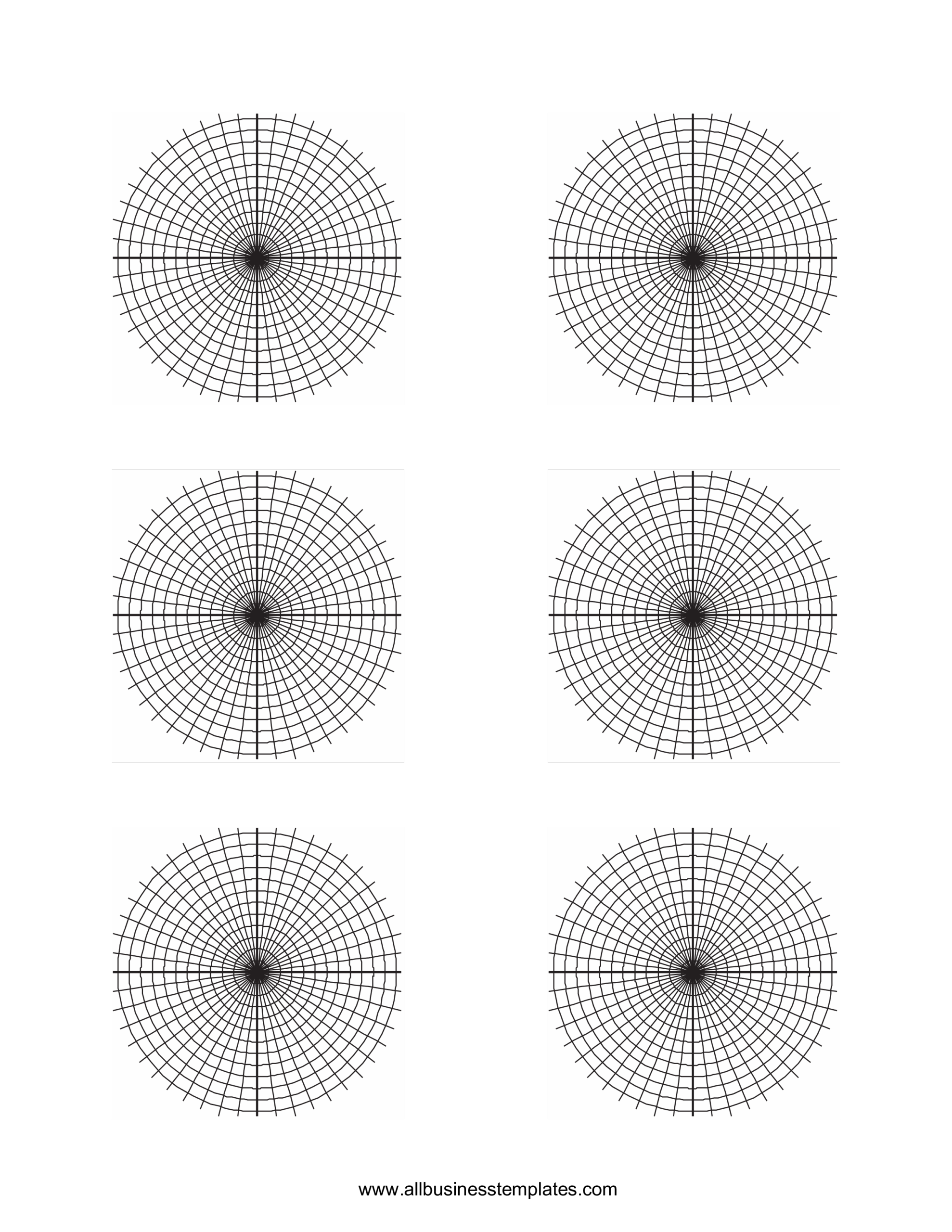 T l charger Gratuit Printable Polar Graph Paper