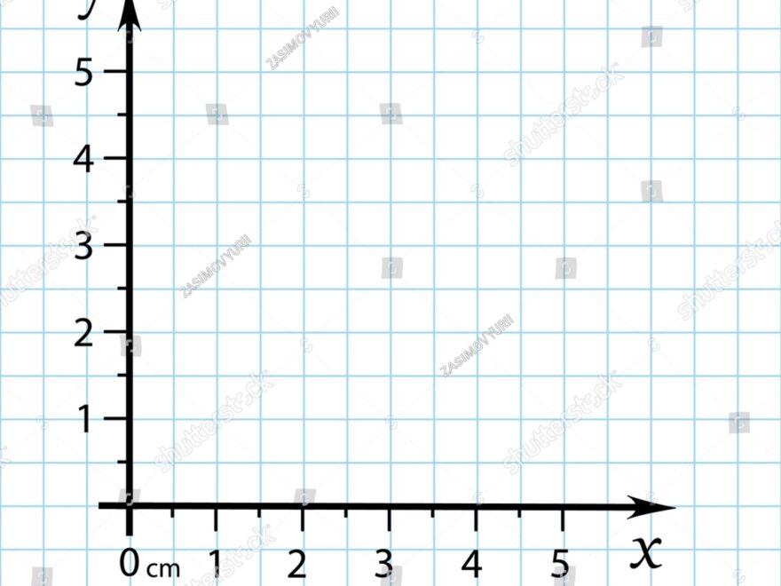 Trigonometrical System Coordinates On Graph Paper Stock Vector Royalty Free 2143158687 Shutterstock