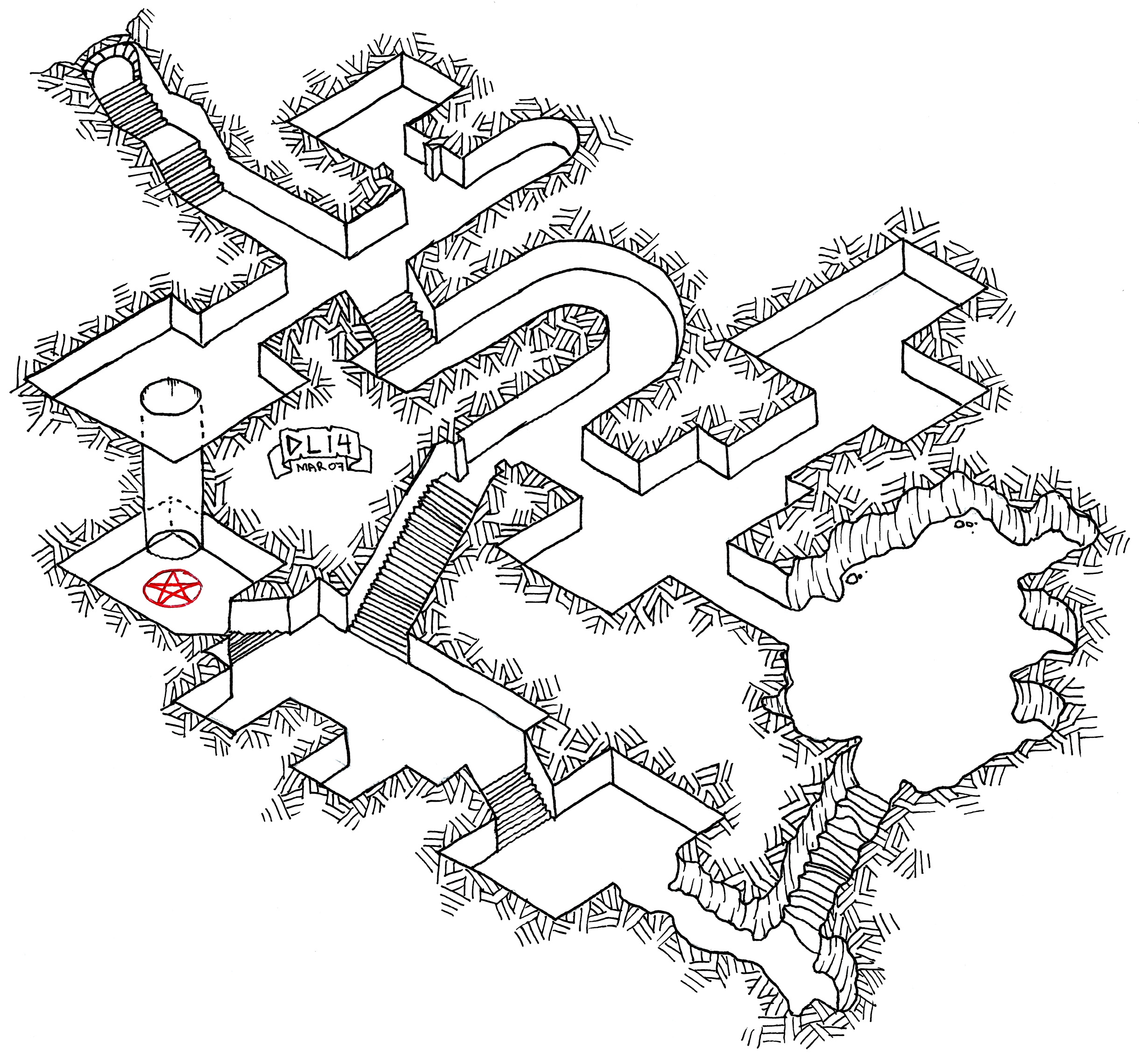 Tuesday Map Isometric Dungeon Experiment 5 Dyson s Dodecahedron