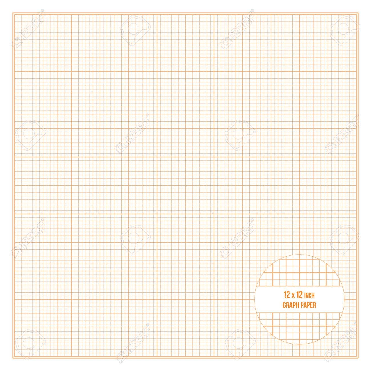 Vector Orange Printable Graph Paper 12x12 Inch Size Grid Accented Every Inch Royalty Free SVG Cliparts Vectors And Stock Illustration Image 80628608  Vector Orange Printable Graph Paper 12x12 Inch Size Grid Accented Every Inch Royalty Free SVG Cliparts Vectors And Stock Illustration Image 80628608