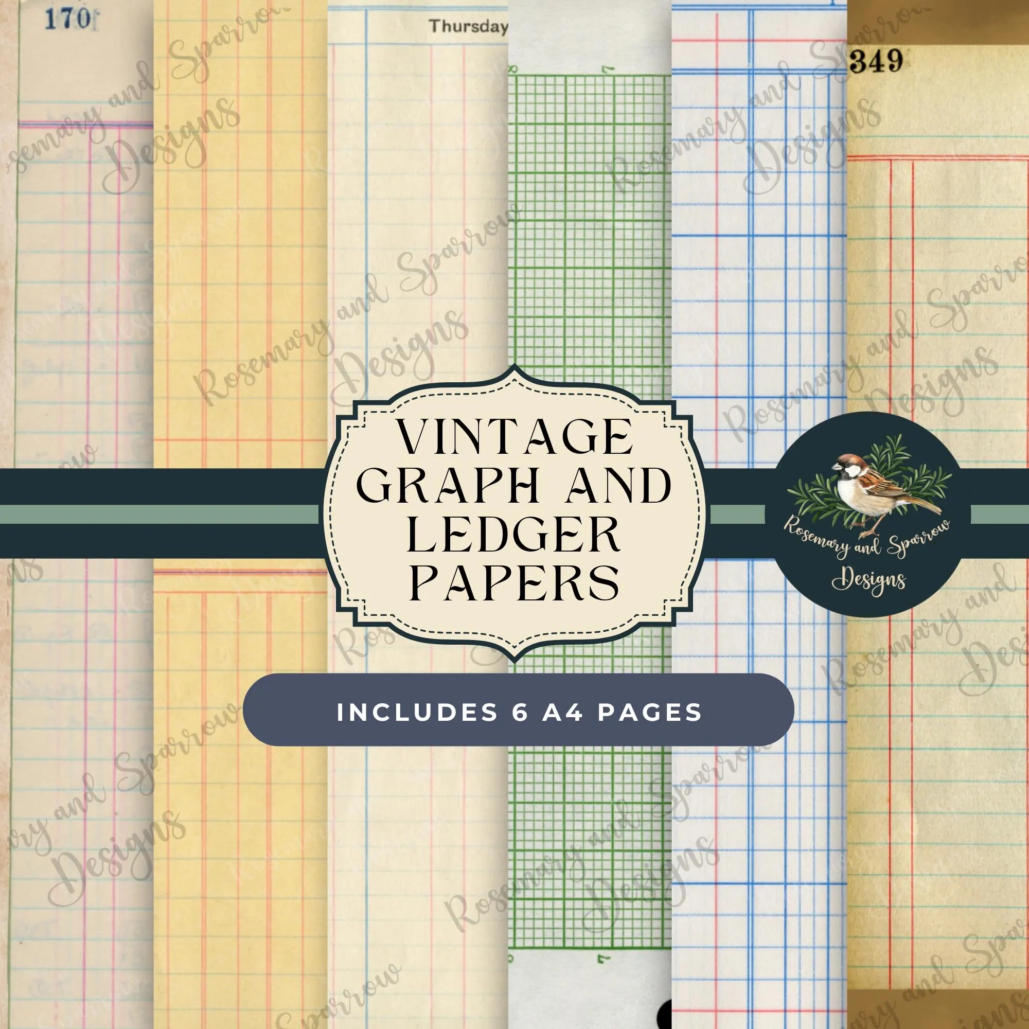 Vintage Graph Paper Printable