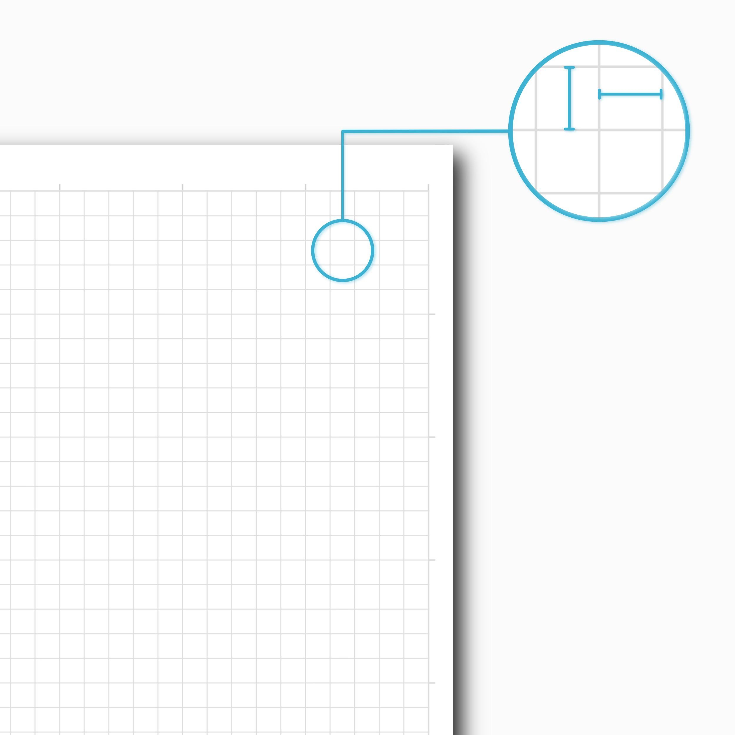 Graph Paper Printable 6 Per Page