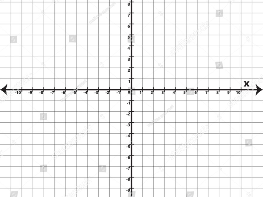 White Graph Paper Black Xy Axis Stock Vector Royalty Free 1837029202 Shutterstock